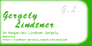 gergely lindtner business card